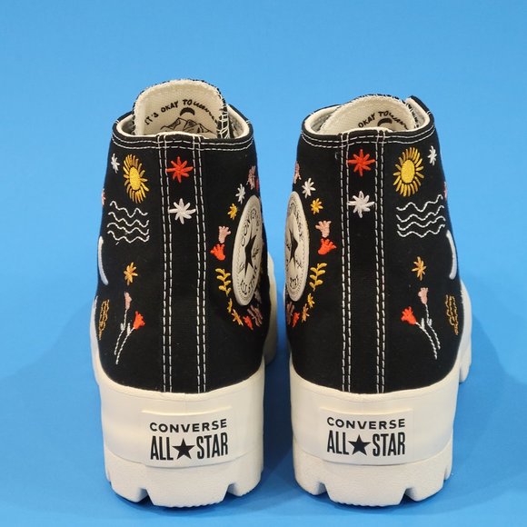 Converse CTAS Hi Lugged 'It's OK To Wander' Women's Platform Sneaker 571753C NWT - Picture 5 of 6